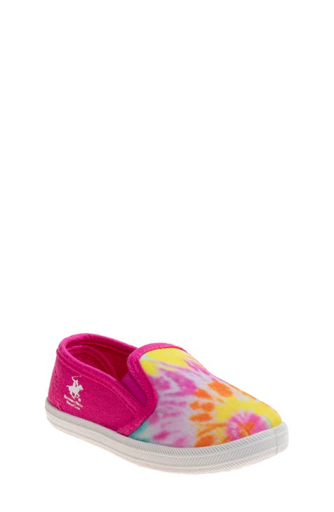 Kids' Tie Dye Canvas Slip-On Sneaker (Toddler & Walker)