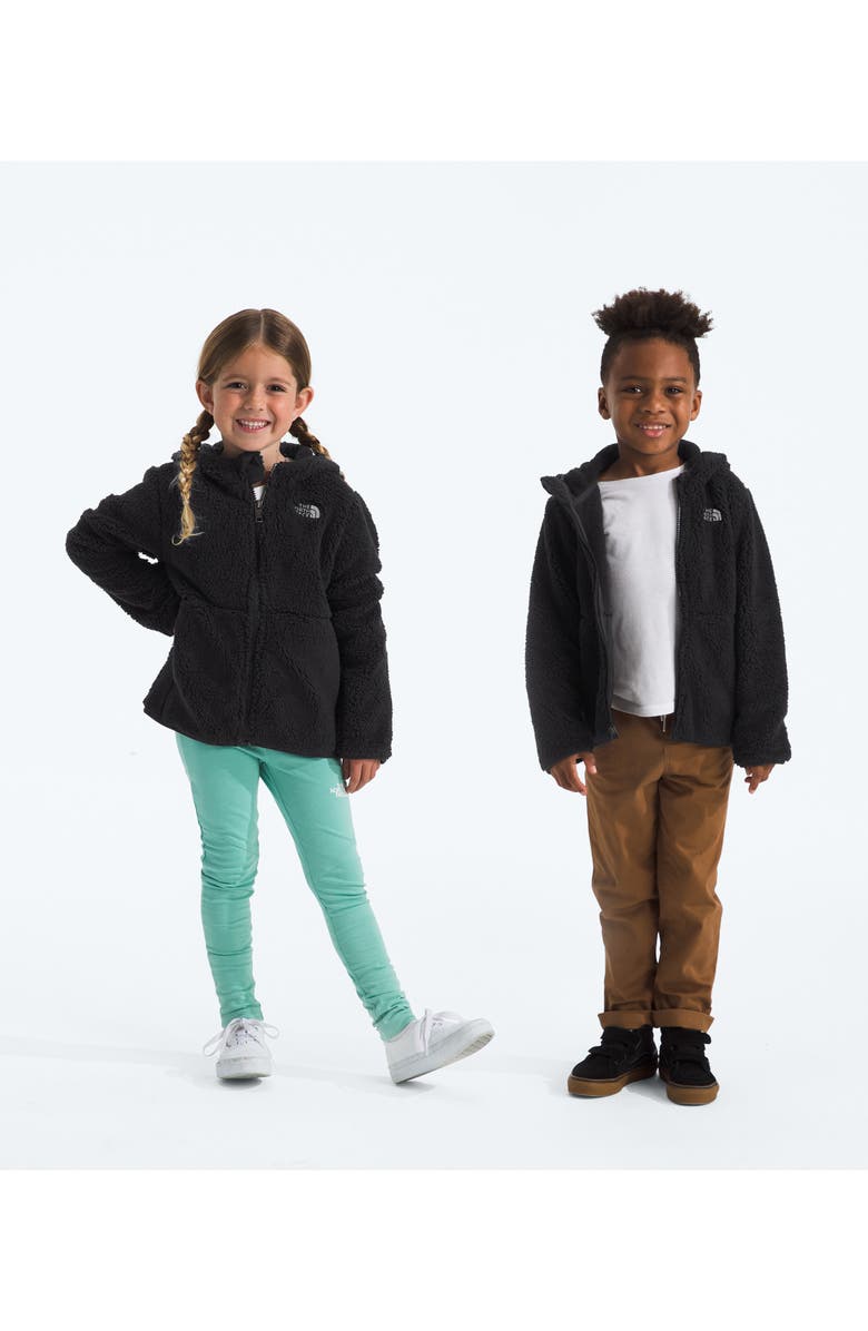 The North Face Kids' Campshire Ear Appliqué Fleece Zip Hoodie, Alternate, color,