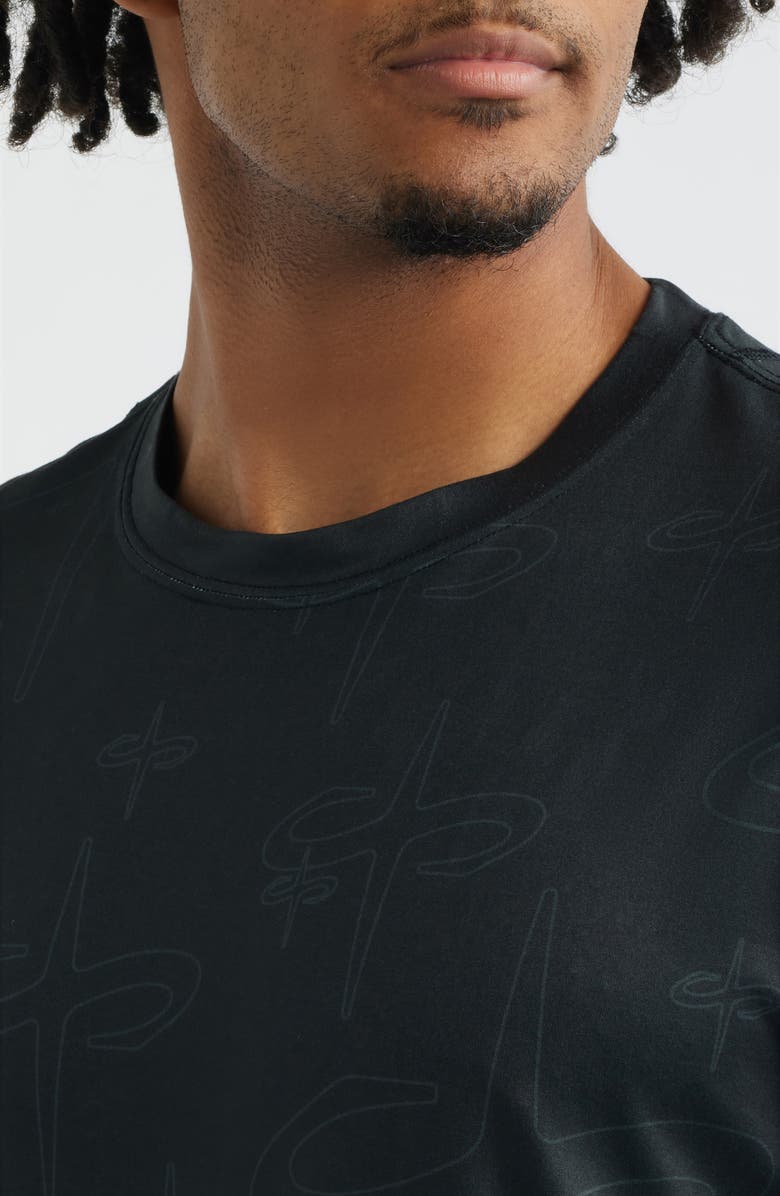 SANTO STUDIO Tempo Tech T-Shirt, Alternate, color, Black Insignia