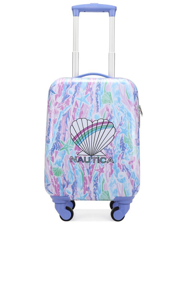 Adventure Airline Approved Carry On Suitcase, Alternate, color, Pastel Shell