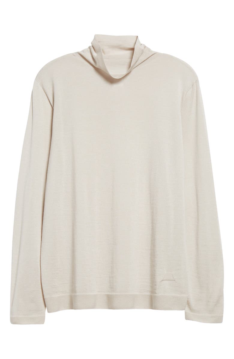 Akris Cowl Neck Cashmere & Silk Sweater, Alternate, color,