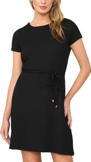 Halogen® Crinkle Crepe Dress