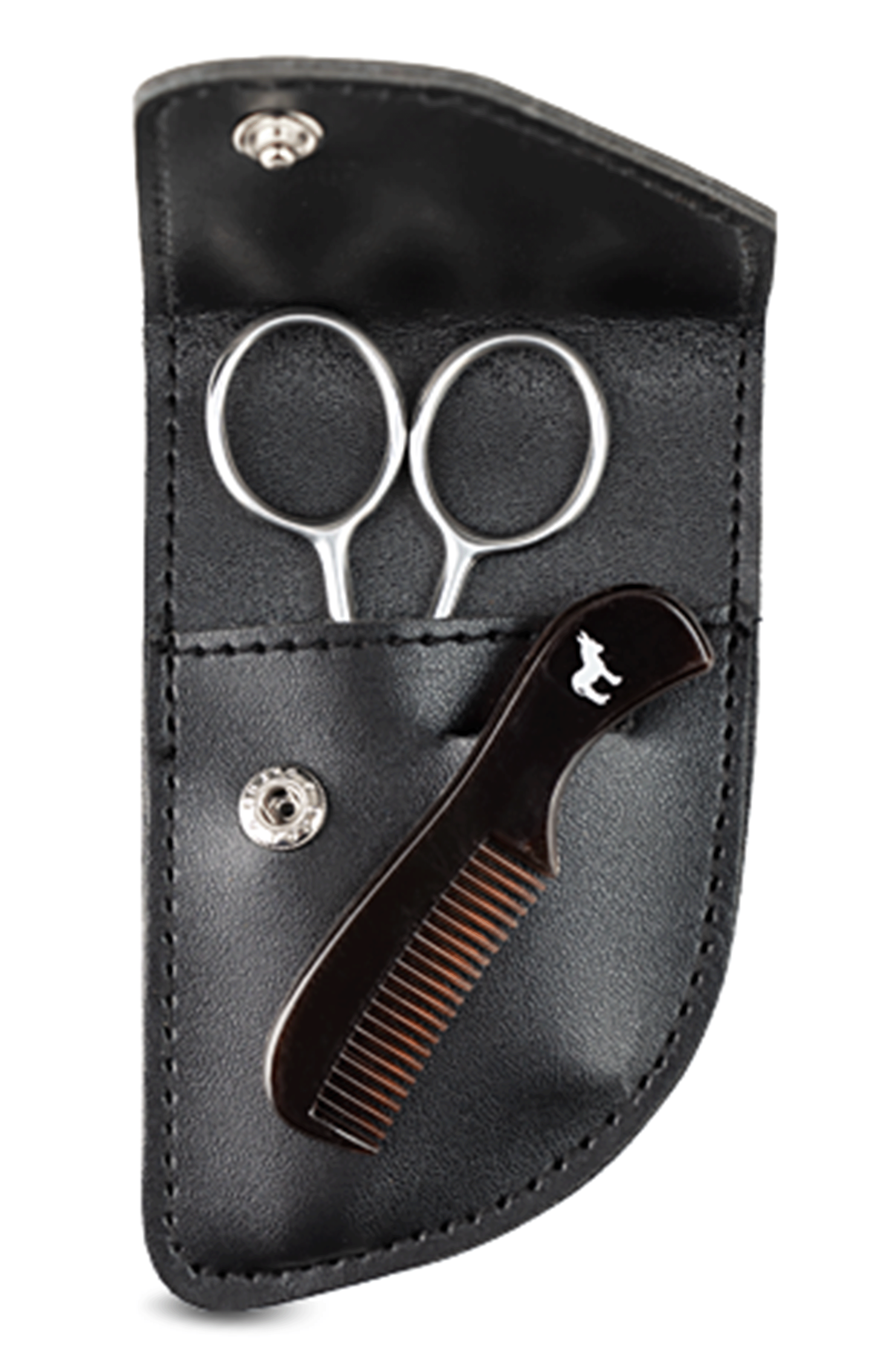Pete & Pedro Beard Care Comb & Scissors Kit in None 
