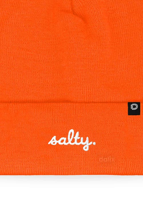 Dalix Salty Beanie Cap In Orange