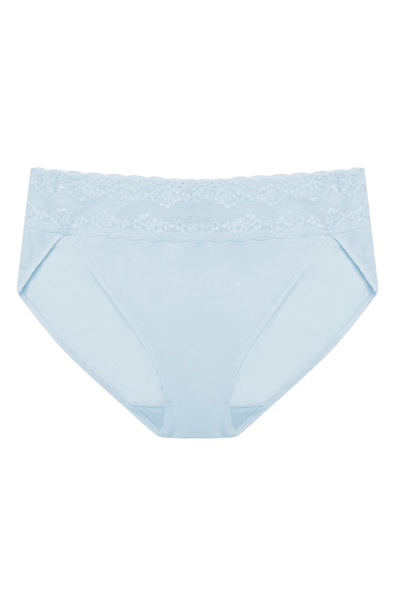 Natori Bliss Perfection One Size French Cut Briefs, Alternate, color, Frosted Sky