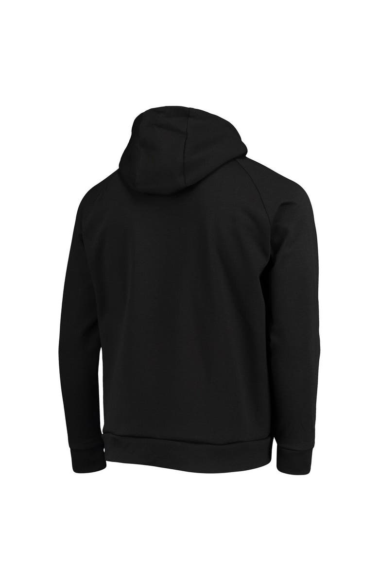 DUNBROOKE Men's Dunbrooke Black Arizona Cardinals Shag Tri-Blend Full-Zip Raglan Hoodie, Alternate, color, Black