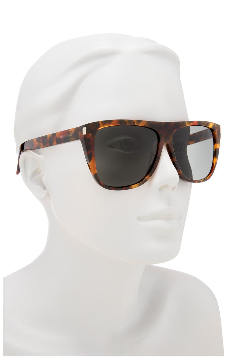 59mm Oversized Sunglasses, Alternate, color, HAVANA HAVANA GREY