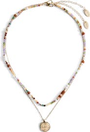 MANGO Set of 2 Combined Necklace