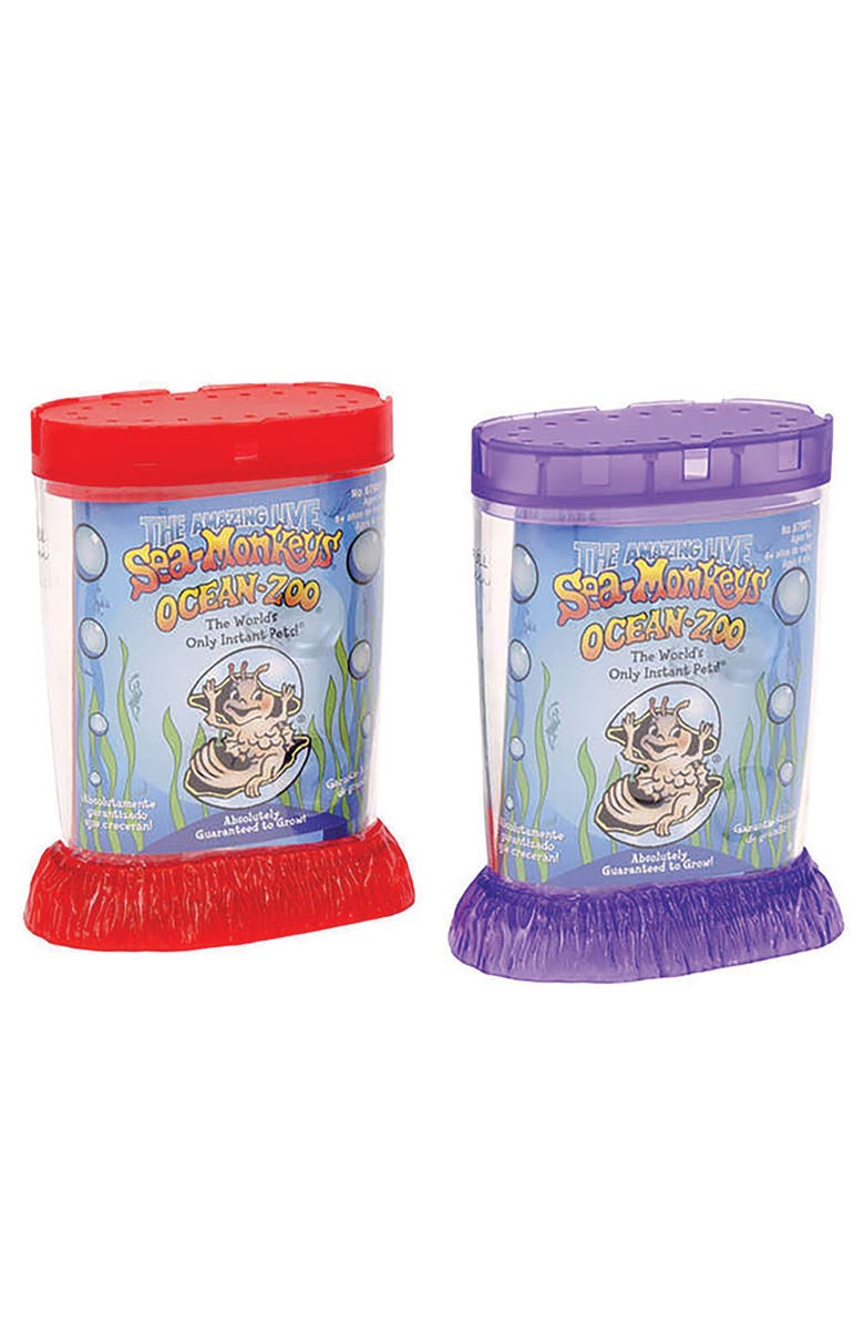 Schylling Sea Monkey'S Plastic Schylling Ocean Zoo Colors May Vary For Fish, Alternate, color, Multicolored