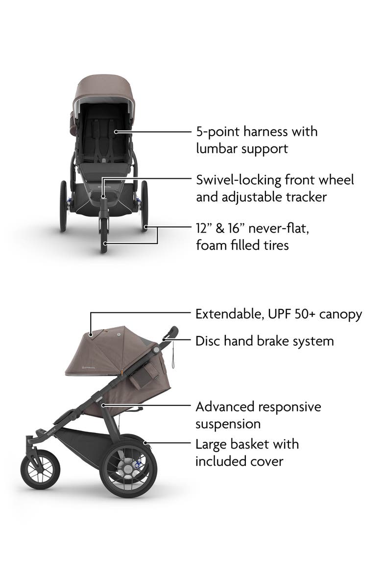 RIDGE All-Terrain Stroller, Alternate, color, THEO
