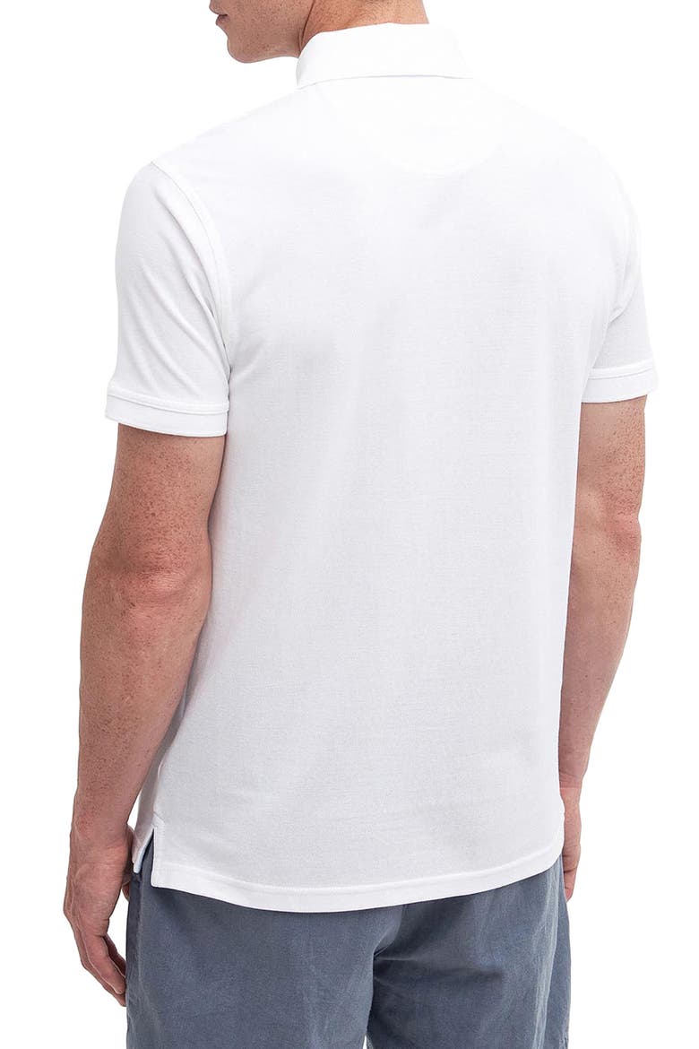 Lightweight Sports Piqué Polo, Alternate, color, WHITE