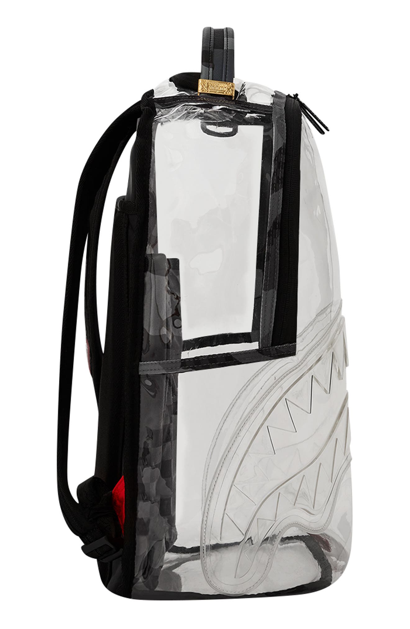 Sprayground Kids' Transparent Backpack, Alternate, color, 