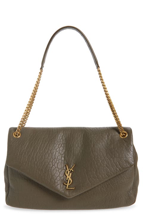 Large Calypso Leather Shoulder Bag