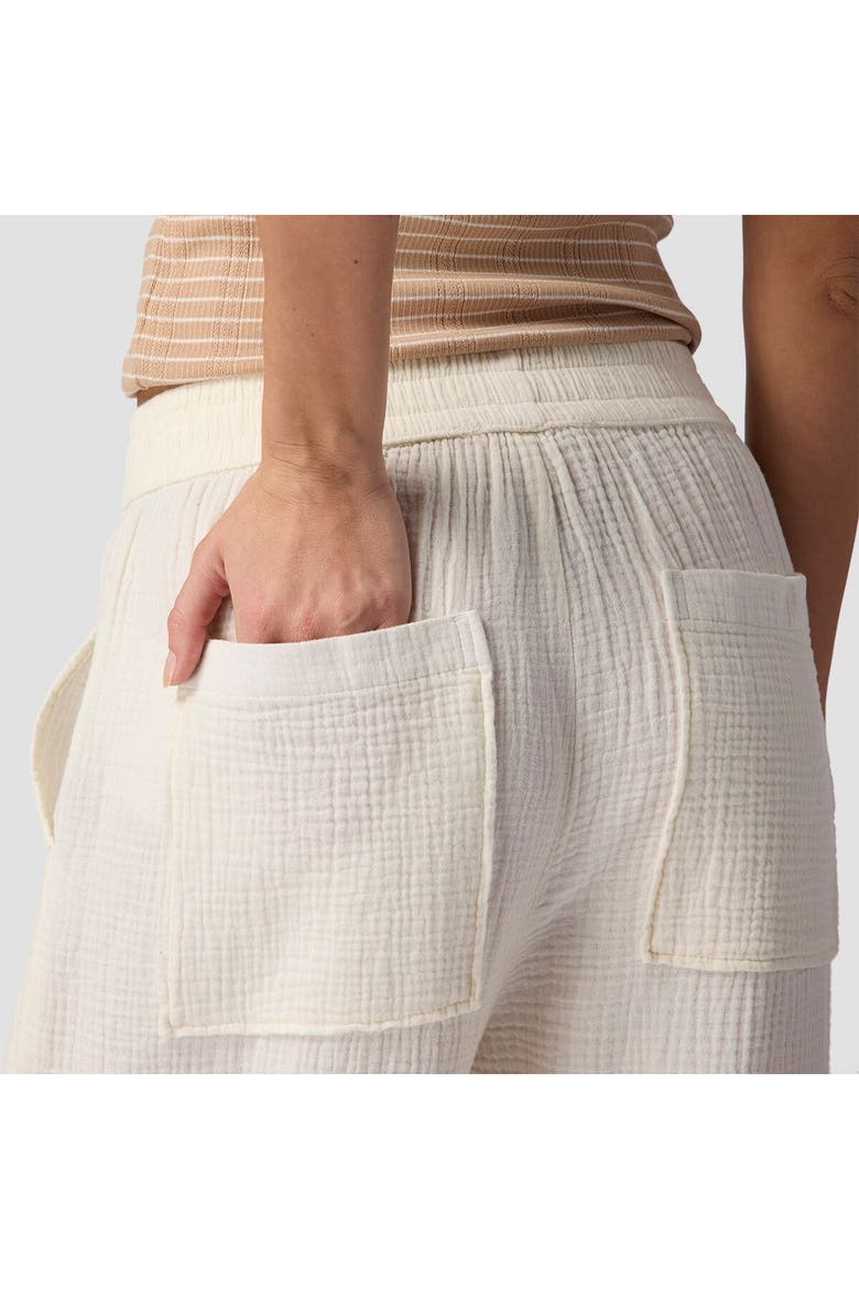 Cotton Gauze Pant - Women's, Alternate, color, Egret