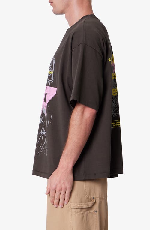 Mnml 747 Zombie Country Graphic T-shirt In Black