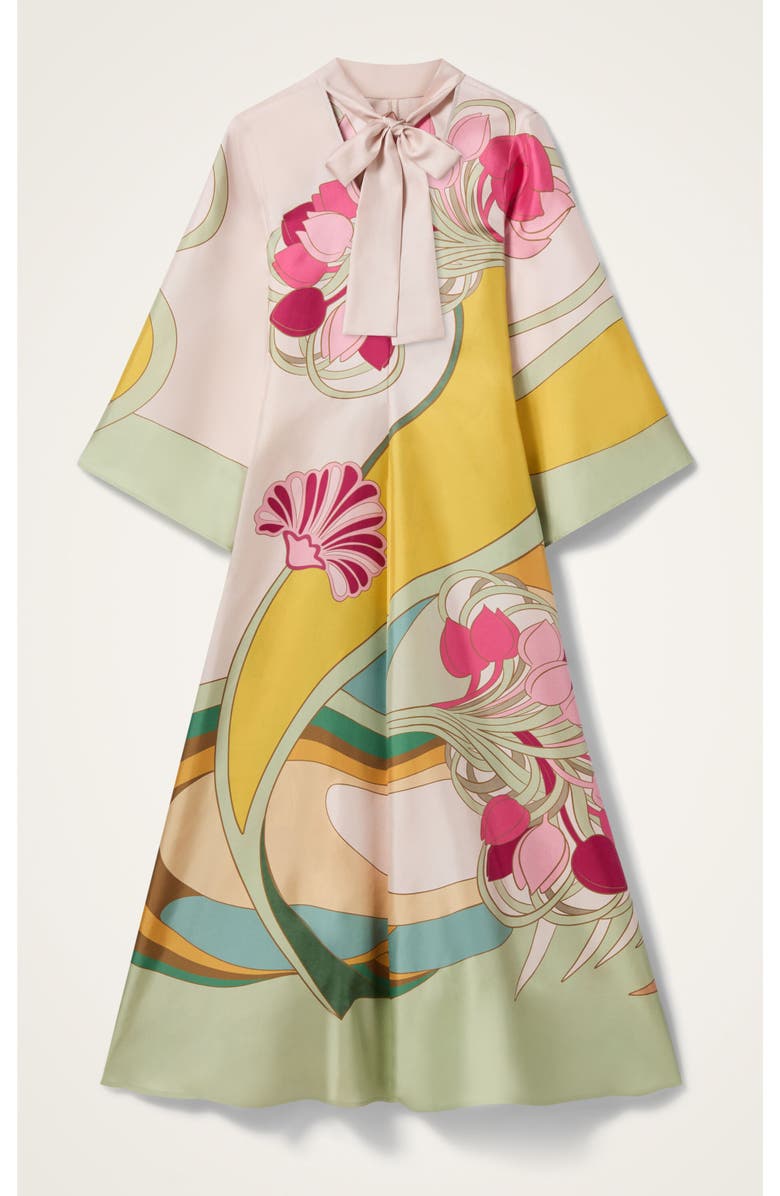 La DoubleJ Magnifico Dress Placée, Alternate, color, Tulip Placée Green