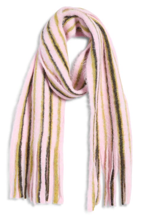 Eyelashy Stripe Scarf