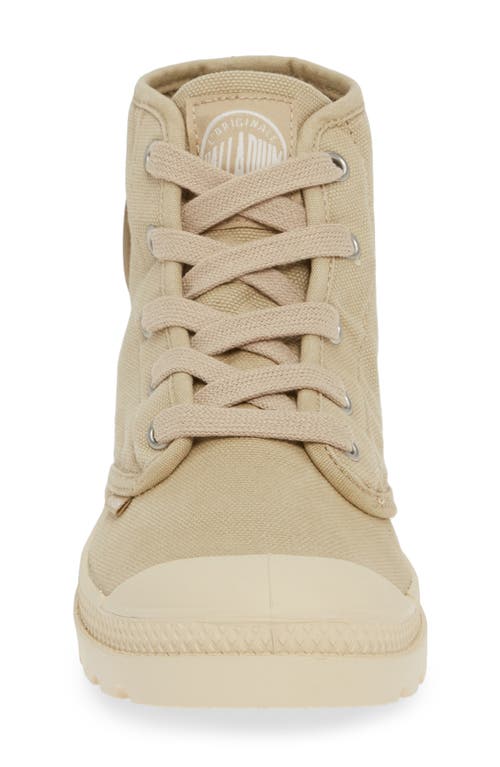 Palladium Pampa Hi Bootie In Sahara/ecru