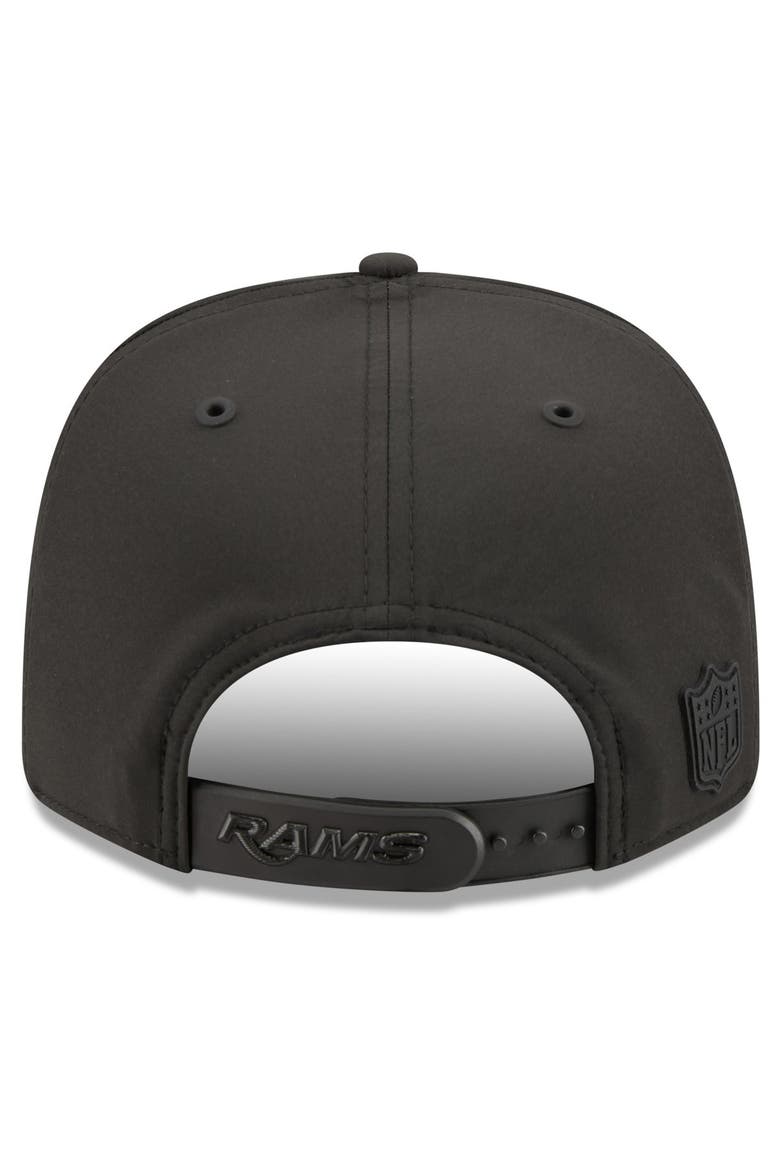 Men's New Era Black Los Angeles Rams 2026 Sideline 9SEVENTY Adjustable Hat, Alternate, color, Black