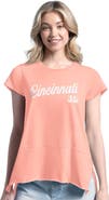 Margaritaville Women's Margaritaville  Light Orange Cincinnati Bengals Gametime Is Paradise T-Shirt
