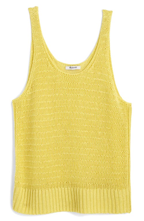 Madewell Linen Sweater Tank Top