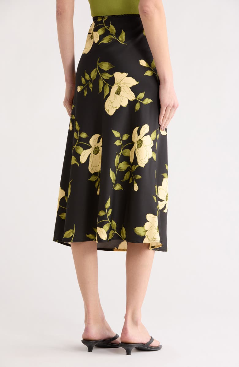 EDIT by JASON WU Midi Bias Skirt, Alternate, color, Midnight Garden