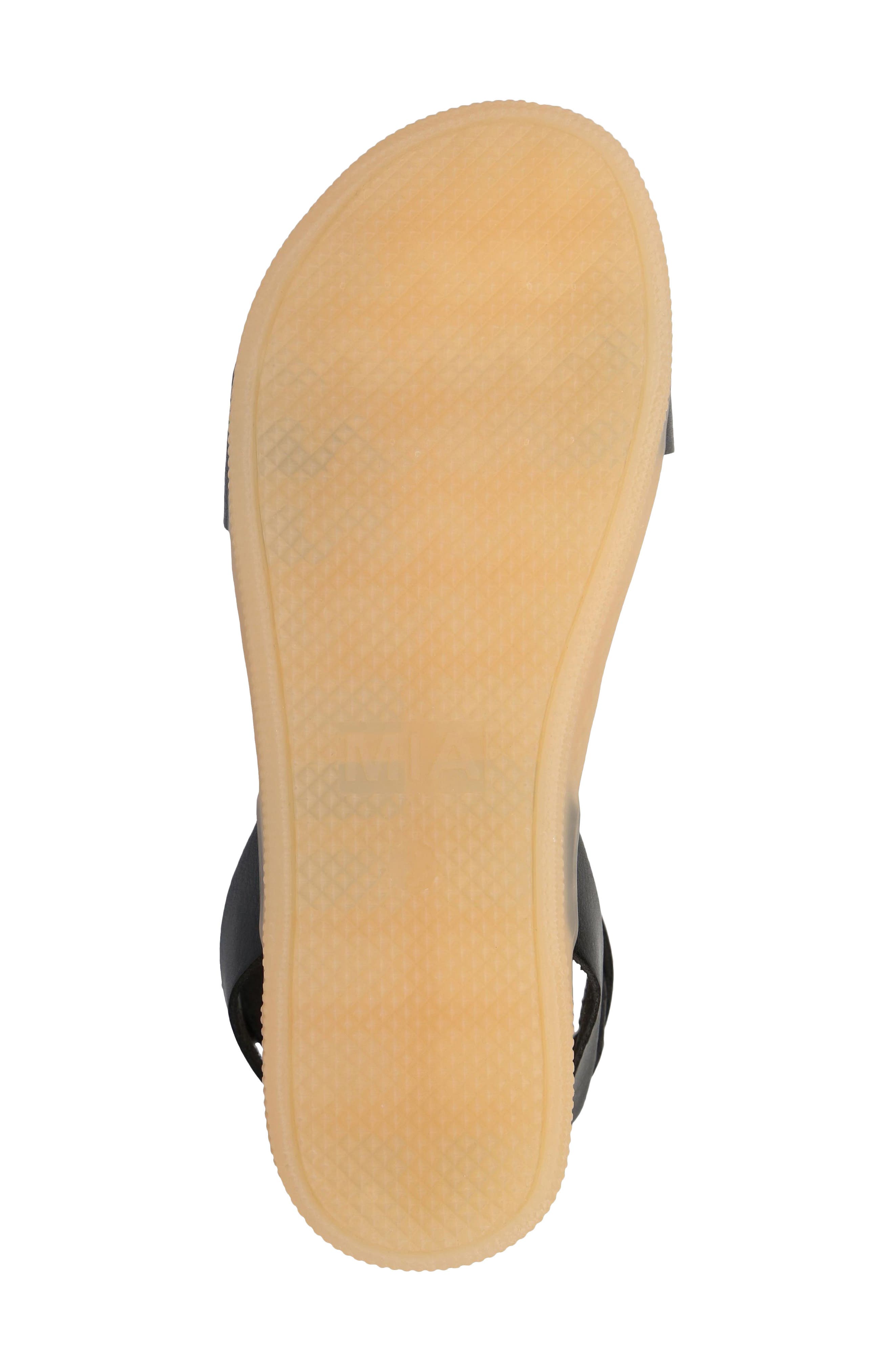 MIA Ellen Platform Sandal, Alternate, color, Black