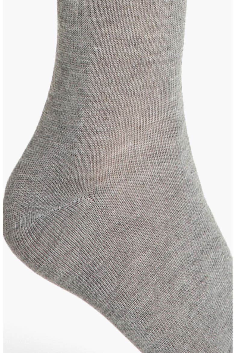 Heathered Knee High Socks, Alternate, color, GREY HTHR