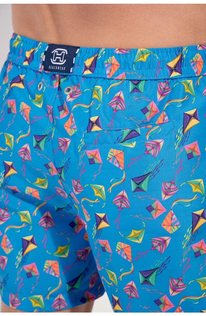 HOM Lido Beach Boxer, Alternate, color, Blue Print