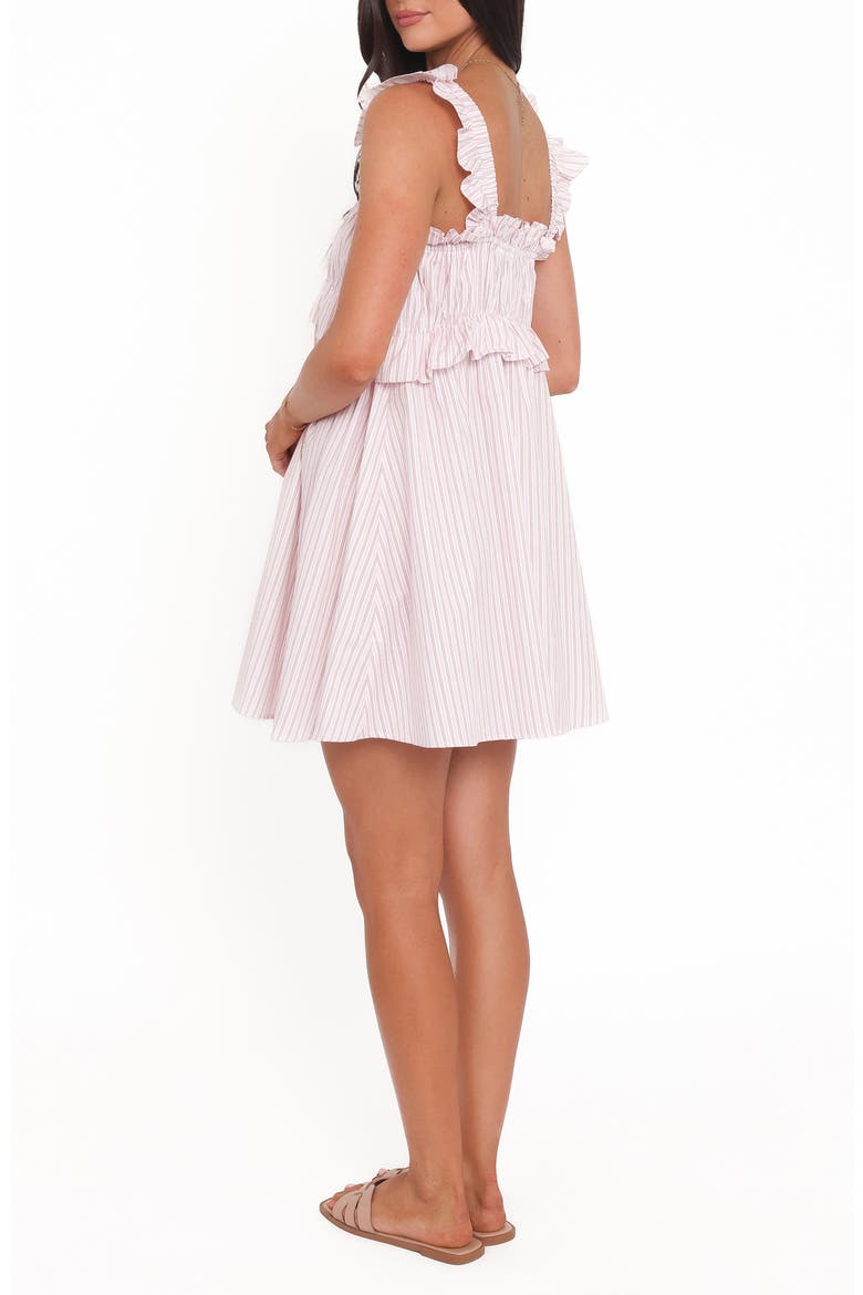 Keonia Minidress, Alternate, color, PINK STRIPE