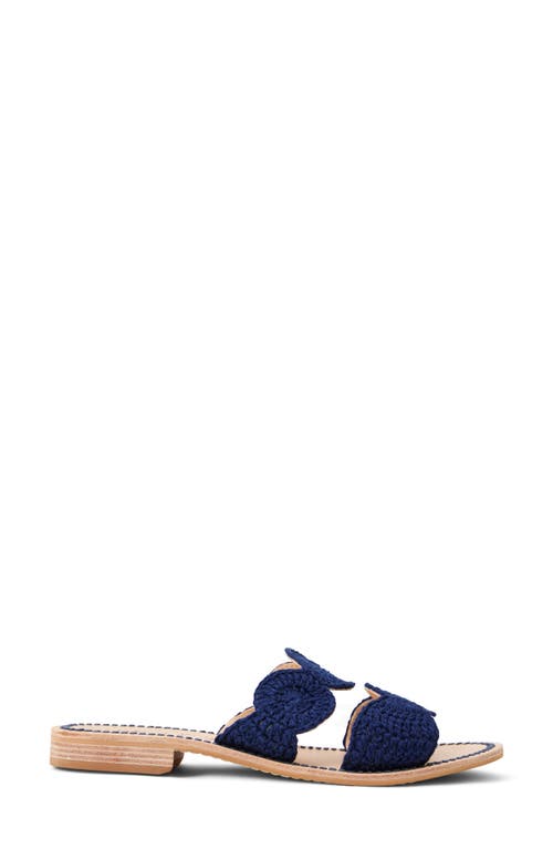 Jack Rogers Laurin Crochet Sandal In Midnight