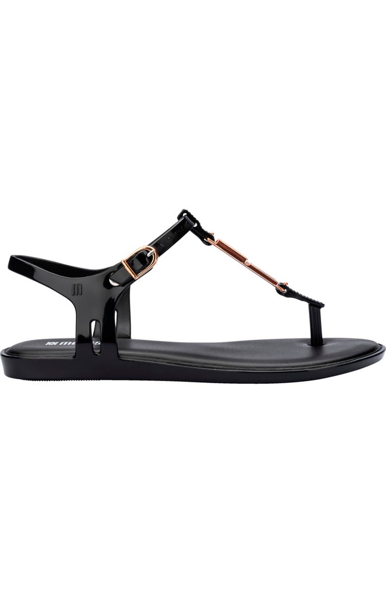 Melissa Solar Slingback Sandal, Alternate, color, Black