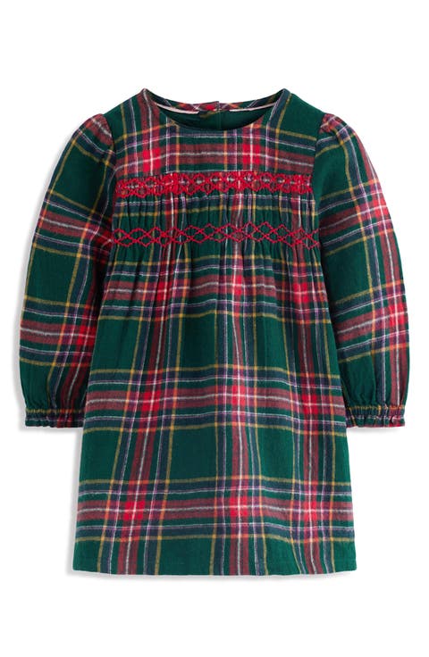 Kids' Smocked Cotton Dress