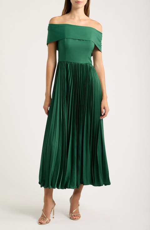 Stockton Off the Shoulder Maxi Dress