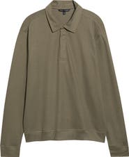 Robert Barakett Peakstone Cotton Polo Sweater
