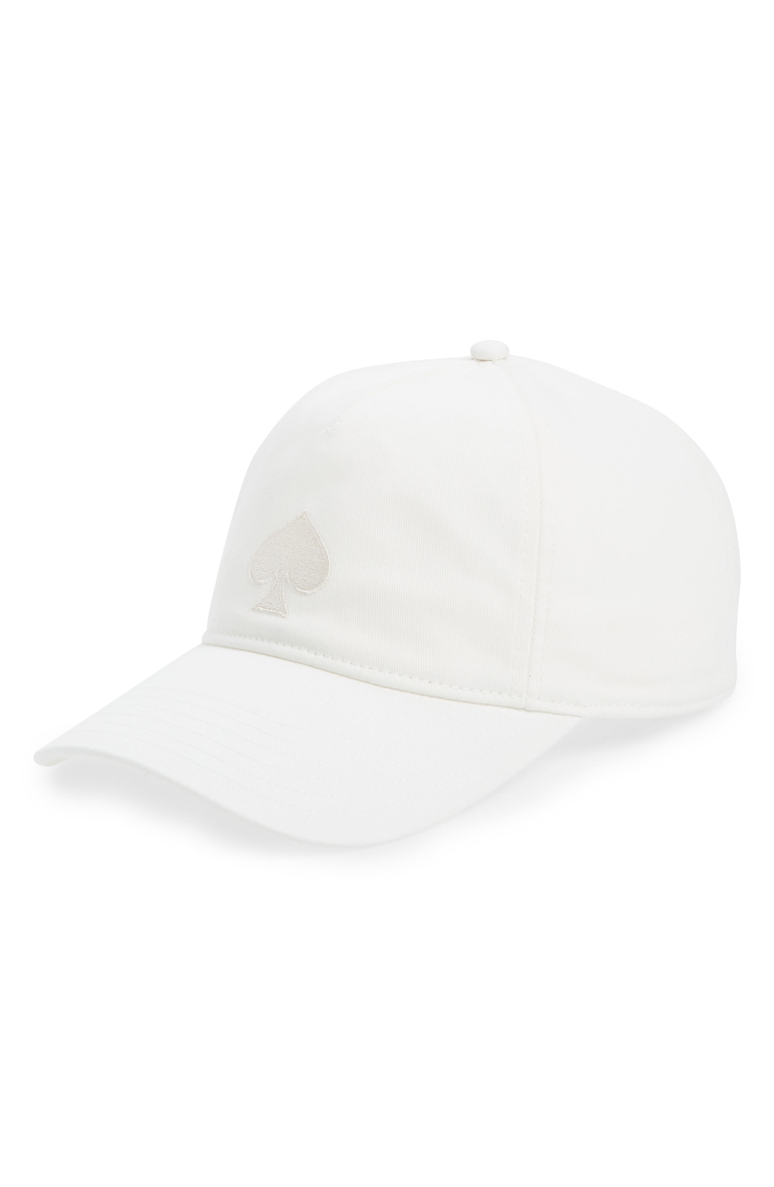 spade logo embroidered baseball cap
