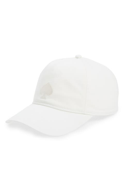 spade logo embroidered baseball cap