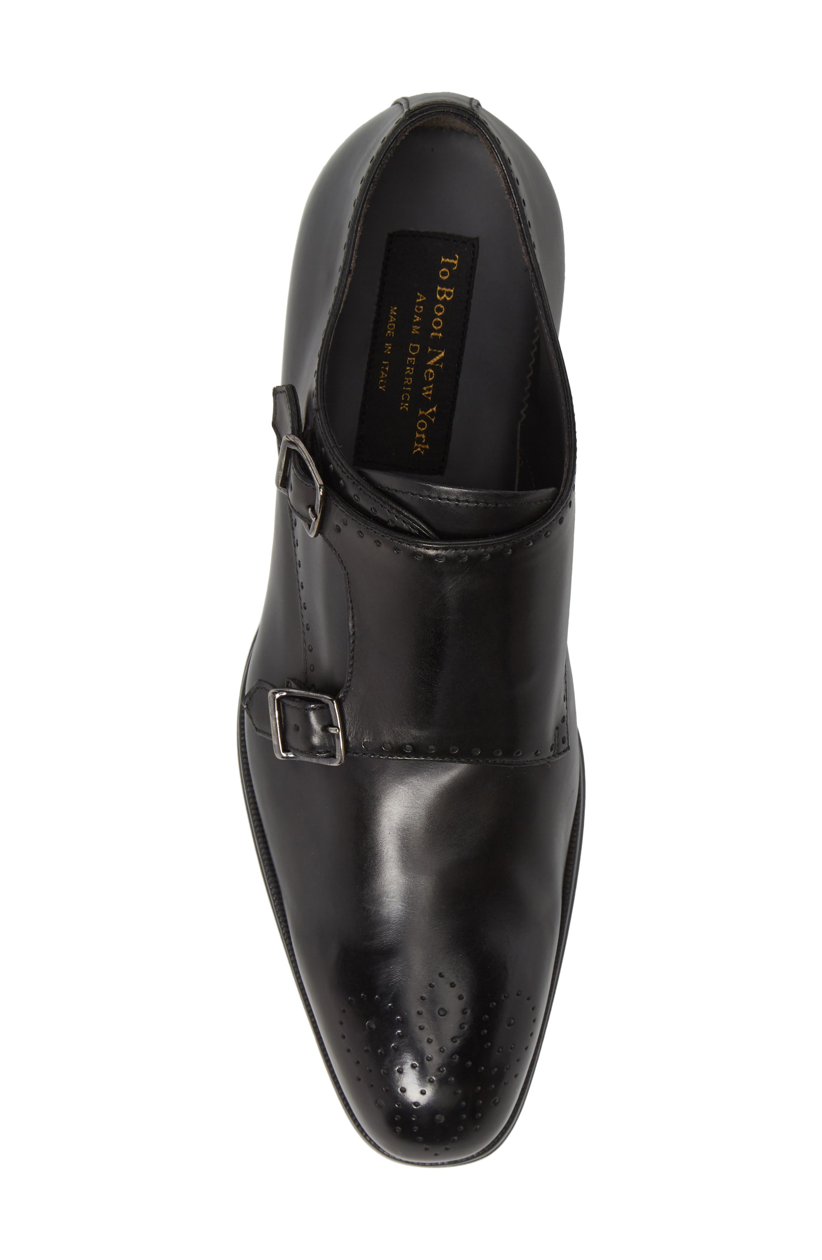 TO BOOT NEW YORK Crown Double Monk Strap Shoe, Alternate, color, 