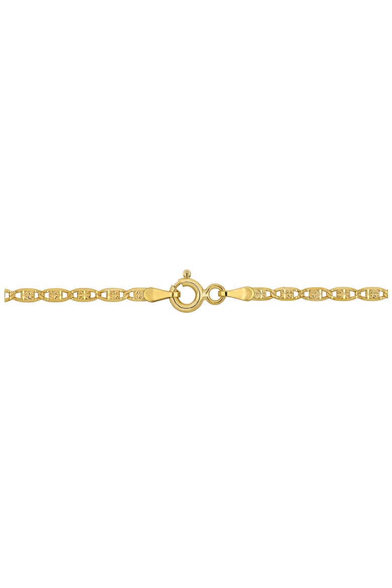 2mm Valentino Star Cut Chain Necklace, Alternate, color, GOLD