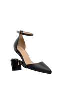 Pashion Footwear The D'Orsay 3" Block Convertible Heel