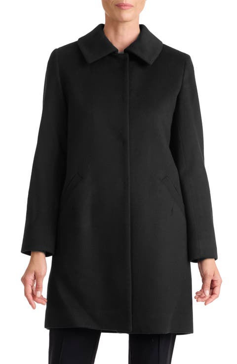 Wool & Cashmere Felted Coat