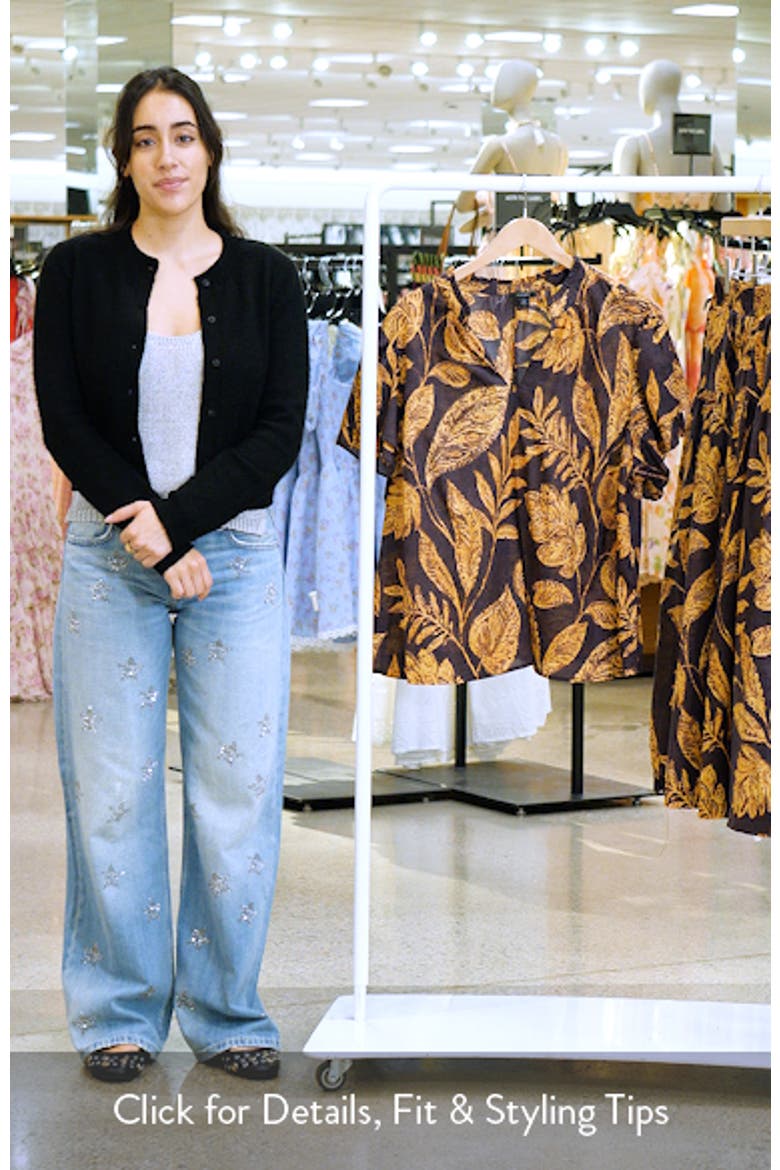 Print Puff Sleeve Top video