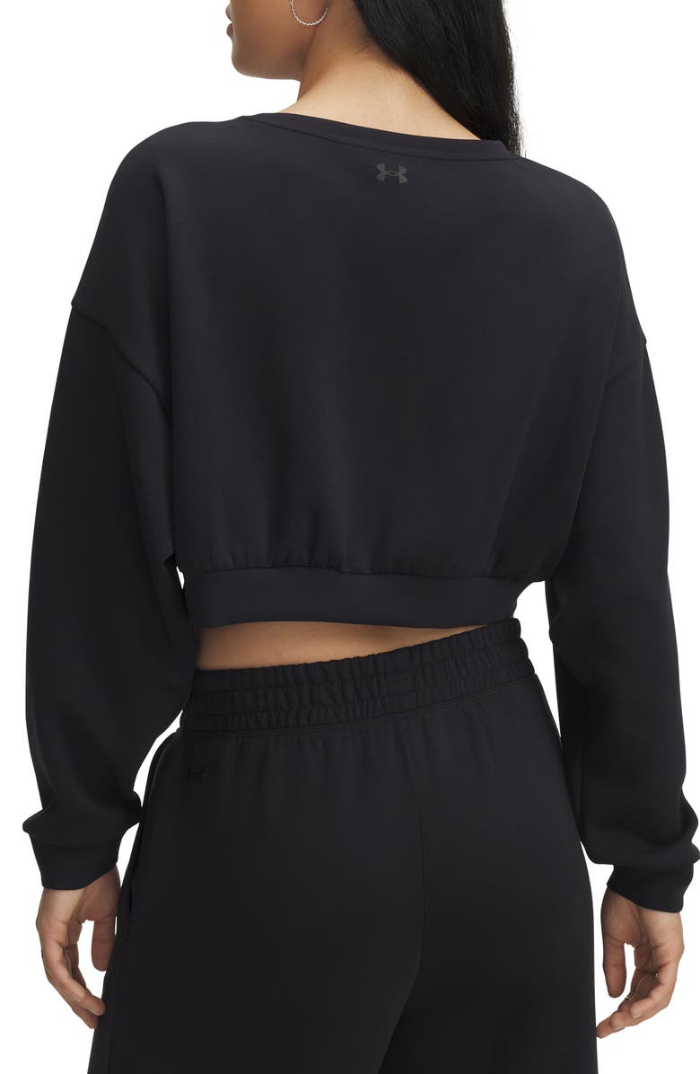 Under Armour Meridian Lounge Crop Sweatshirt, Alternate, color, 