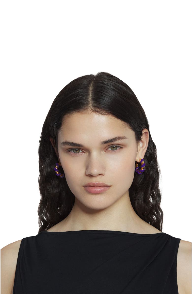 Lanvin Mélodie Candy Earrings, Alternate, color, Anemone