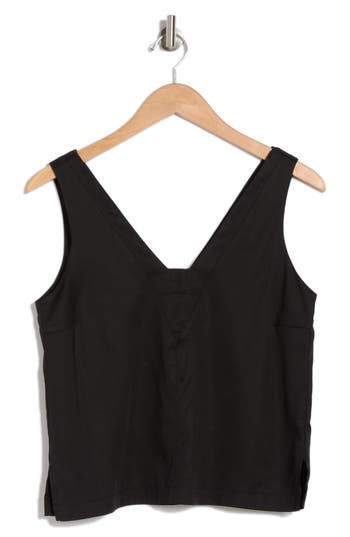 Travismathew Sun Soak Crop Tank In Black