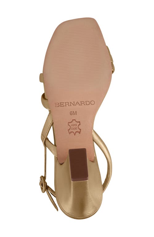 Bernardo Footwear Naples Block Heel Sandal