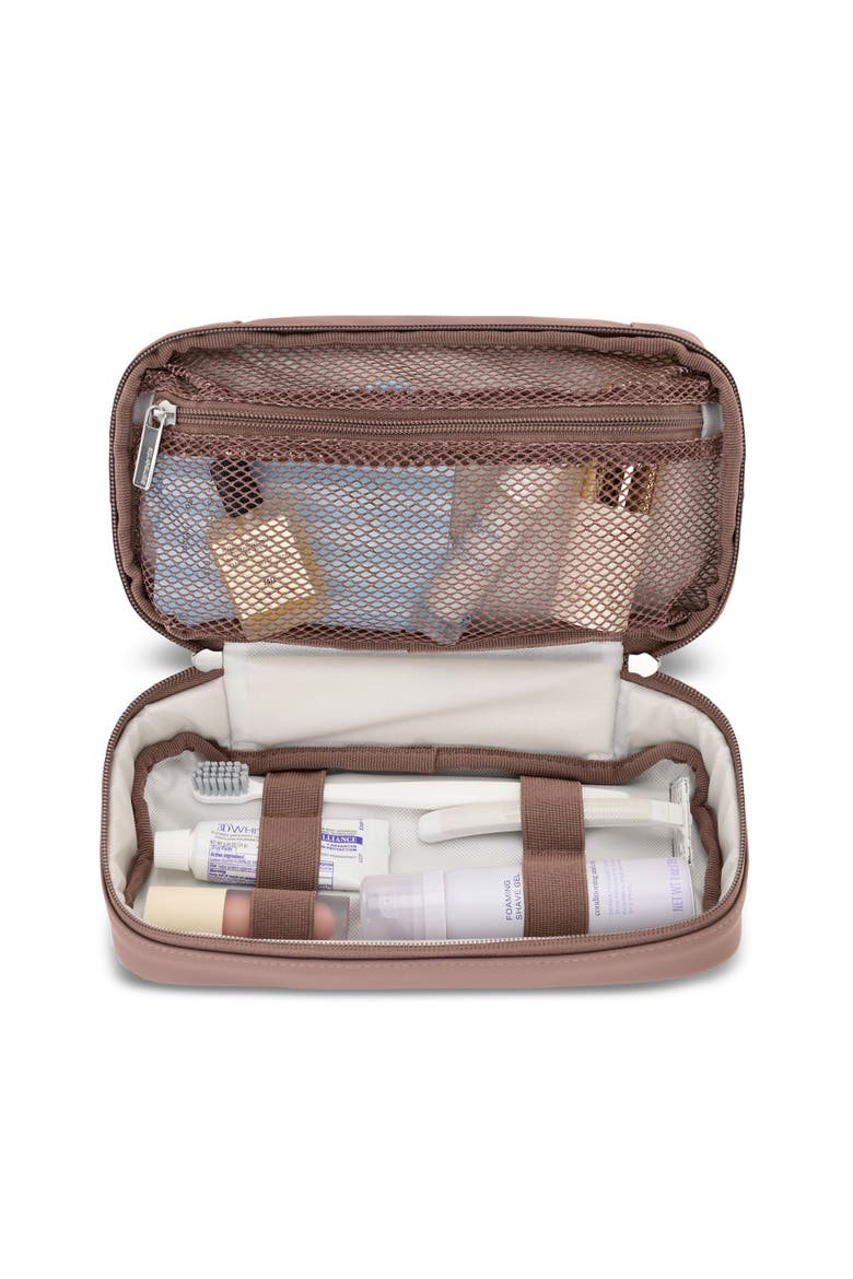 Better Than Basic Toiletry Kit, Alternate, color, Chocolate Mauve