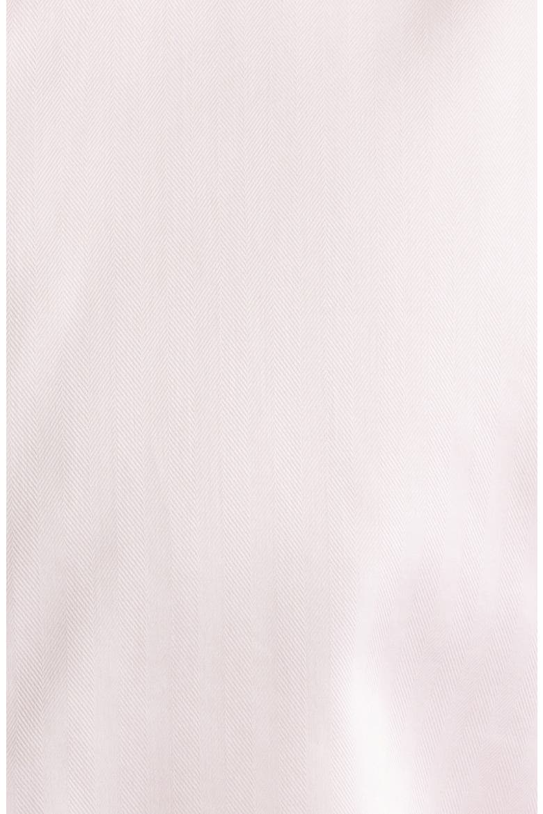 Trim Fit Pink Cotton Herringbone Dress Shirt, Alternate, color, PINK