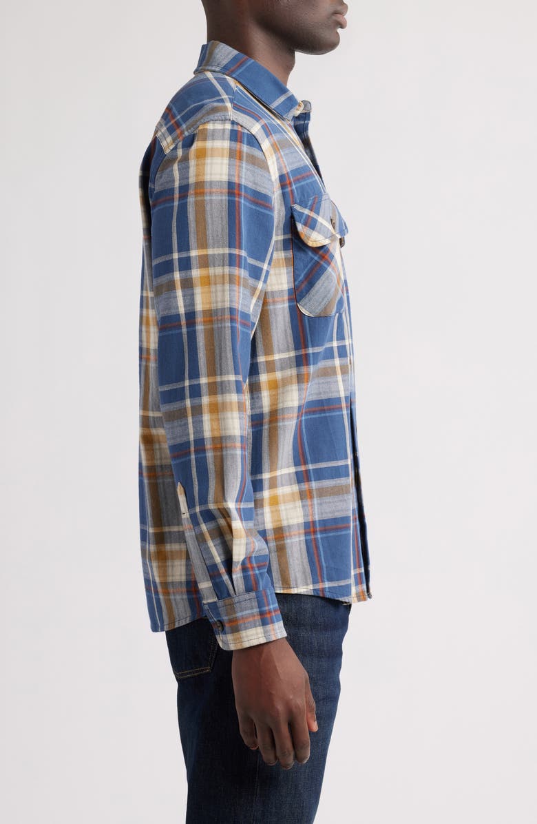 Pendleton Beach Shack Plaid Button-Up Shirt, Alternate, color, Navy Multi Plaid