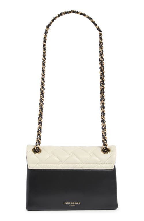 Kurt Geiger London Mini Kensington Leather Convertible Shoulder Bag In Gray